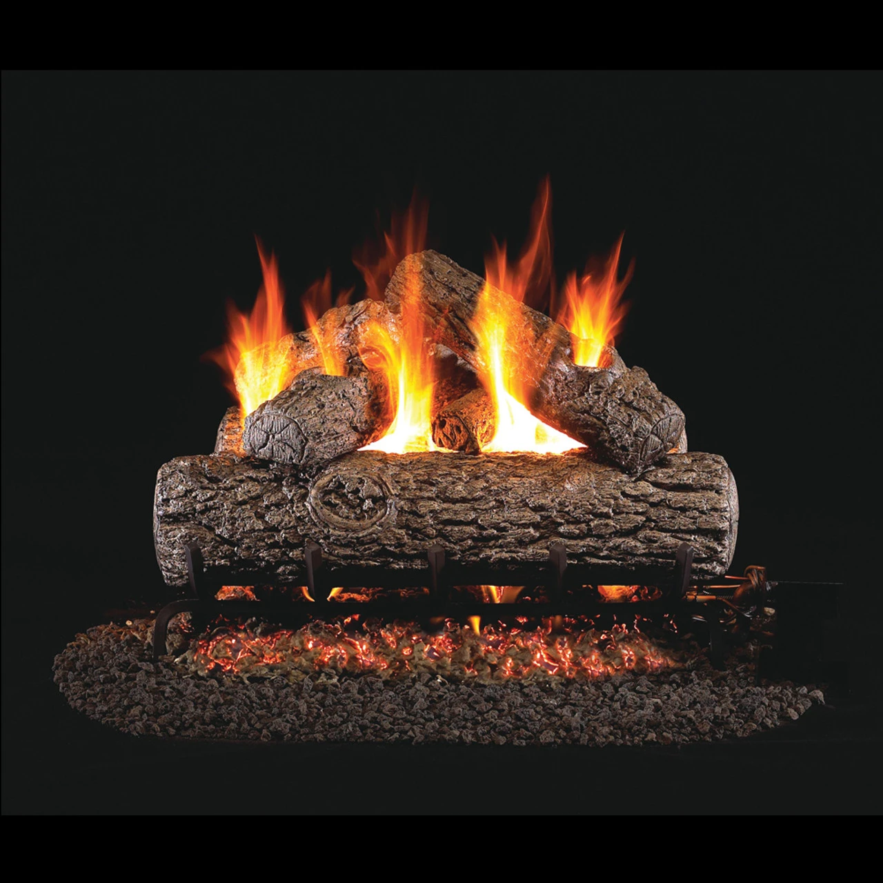 Real Fyre Golden Oak Classic Series Standard Gas Log Set 42" 1 Real Fyre Golden Oak Classic Series Standard Gas Log Set 42"