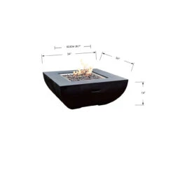 Modeno Aurora Fire Table 7 Modeno Aurora Fire Table -Home Fire Pit 0JY4 pQ 07051.1675194946