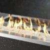 Glass Wind Guard For 12" X 42" Linear Burner - GLASS GUARD-1242 - Outdoor GreatRoom
