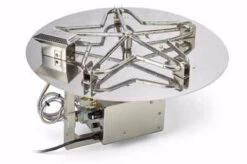 30" Flat Bowl Pan Penta Burner Fire Pit Insert Hi/Lo – Electronic Ignition - HPC