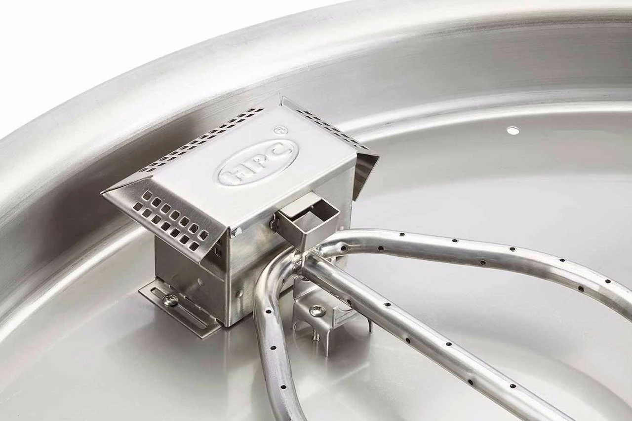 42X14" Rectangle Pan S-Burner Fire Pit Insert – ON/OFF - Electronic Ignition - HPC 2 42X14" Rectangle Pan S-Burner Fire Pit Insert – ON/OFF - Electronic Ignition - HPC - Image 2