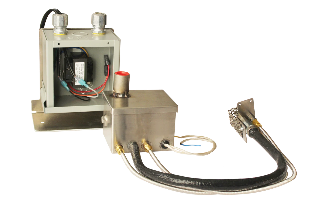 24 Volt Hot Surface Ignition System - Extra High Capacity:Hot Surface Igniter + 50VA/24VAC Transformer + Maximum Gas Ouput 1.1M BTU/hr - Liquid Propane | Warming Trends 1 24 Volt Hot Surface Ignition System - Extra High Capacity:Hot Surface Igniter + 50VA/24VAC Transformer + Maximum Gas Ouput 1.1M BTU/hr - Liquid Propane | Warming Trends