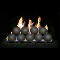 Real Fyre 5 Inch Vented Epic Black Fyre Spheres