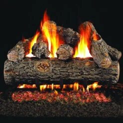 Real Fyre Golden Oak Designer Plus Gas Log Set - 42"