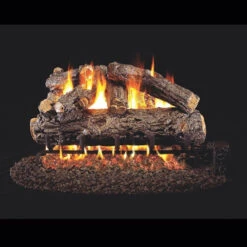 Real Fyre American Oak Standard Gas Log Set 18"