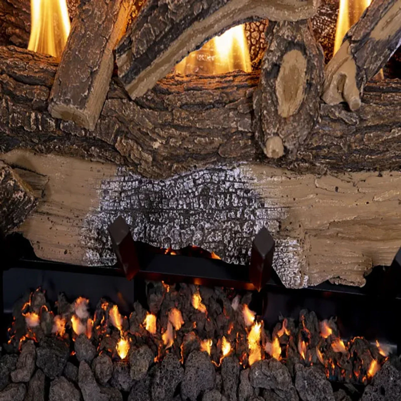 Split Oak Vent Free Gas Log Set | Grand Canyon Gas Logs 1 Split Oak Vent Free Gas Log Set | Grand Canyon Gas Logs