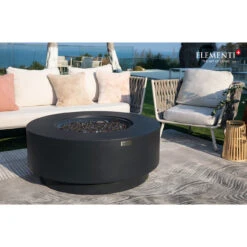 Elementi Plus Nimes Fire Table -Home Fire Pit 2WYfll3g 92448.1658415870