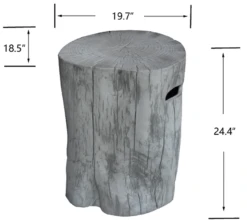 Elementi Manchester Propane Tank Cover 19" X 20" -Home Fire Pit 4YHqZ9GQ 33636 49179.1674690177