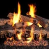 Real Fyre 30" Gnarled Split Oak Designer Log Set With Vented G46 Burner - Manual Safety Pilot