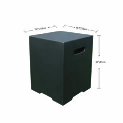 Modeno Square Propane Tank Cover - Smooth Finish -Home Fire Pit 5uHrhzag 52268.1656620856.1280.1280 94225 19488.1674673533