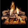 Real Fyre 18" Split Oak Designer Plus Log Set With Vented G46 Burner - Variable Flame Remote