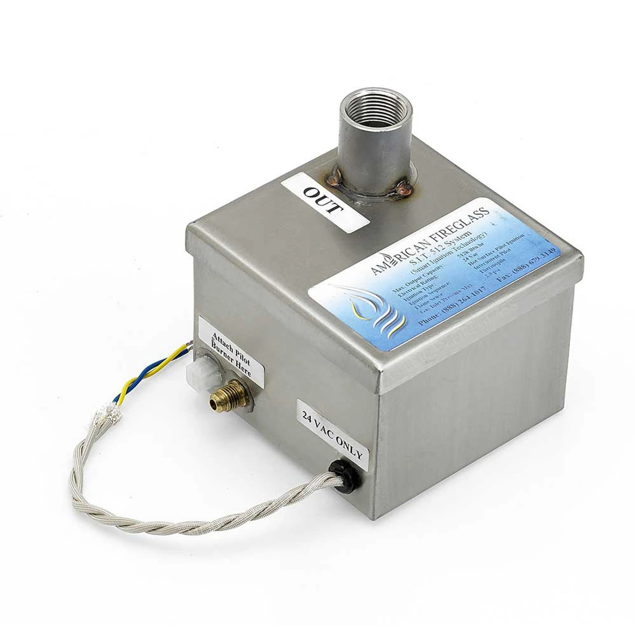 S.I.T. System - High Capacity - 512K BTU - Natural Gas - AFG-SITS-HC-N - By American Fireglass 3 S.I.T. System - High Capacity - 512K BTU - Natural Gas - AFG-SITS-HC-N - By American Fireglass - Image 3