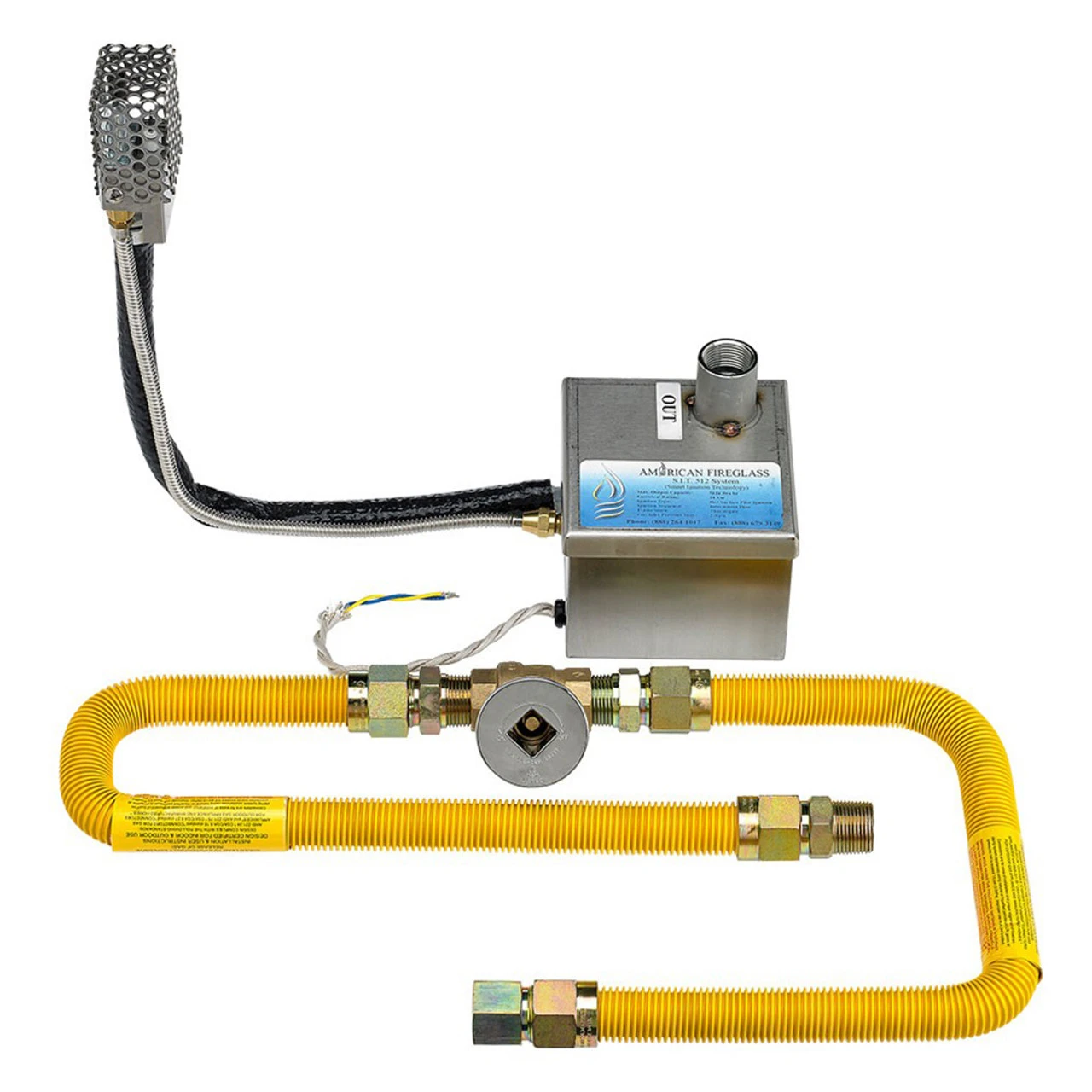 S.I.T. System - High Capacity - 512K BTU - Whole House Propane - AFG-SITS-HC-P - By American Fireglass 1 S.I.T. System - High Capacity - 512K BTU - Whole House Propane - AFG-SITS-HC-P - By American Fireglass