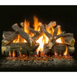 Arizona Weathered Oak Charred Vented See Through Gas Log Set | Grand Canyon Gas Logs -Home Fire Pit AZ W Oak 36in Charred 2 95164.1648722513.1280.1280 65359.1649158416