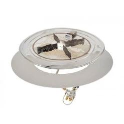 Round Crystal Fire Plus Gas Burner Insert And Plate Kit BP20RD-A| The Outdoor Greatroom