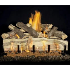 Blue Pine Split Vented Front View Gas Log Set | Grand Canyon Gas Logs 12 Blue Pine Split Vented Front View Gas Log Set | Grand Canyon Gas Logs -Home Fire Pit BluePine30 2Burner full 83821.1648723376
