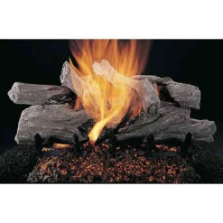 Rasmussen 30" Evening Desire Ceramic Log Set - Double Face