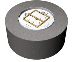 Round Ready-To-Finish Fire Pit + CrossFire Burner - Match Light | Warming Trends