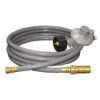 12-Foot Propane Quick Disconnect Kit | Firegear