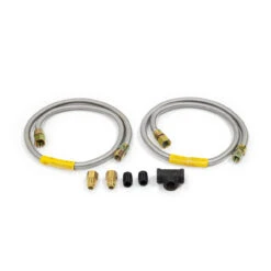Grill & Side Burner Built-In Connector Package 3021 - Natural Gas