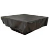 HPC Rectangular 102" X 40" Black Vinyl Fire Pit Cover