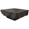 HPC Rectangular 130" X 30" Black Vinyl Fire Pit Cover
