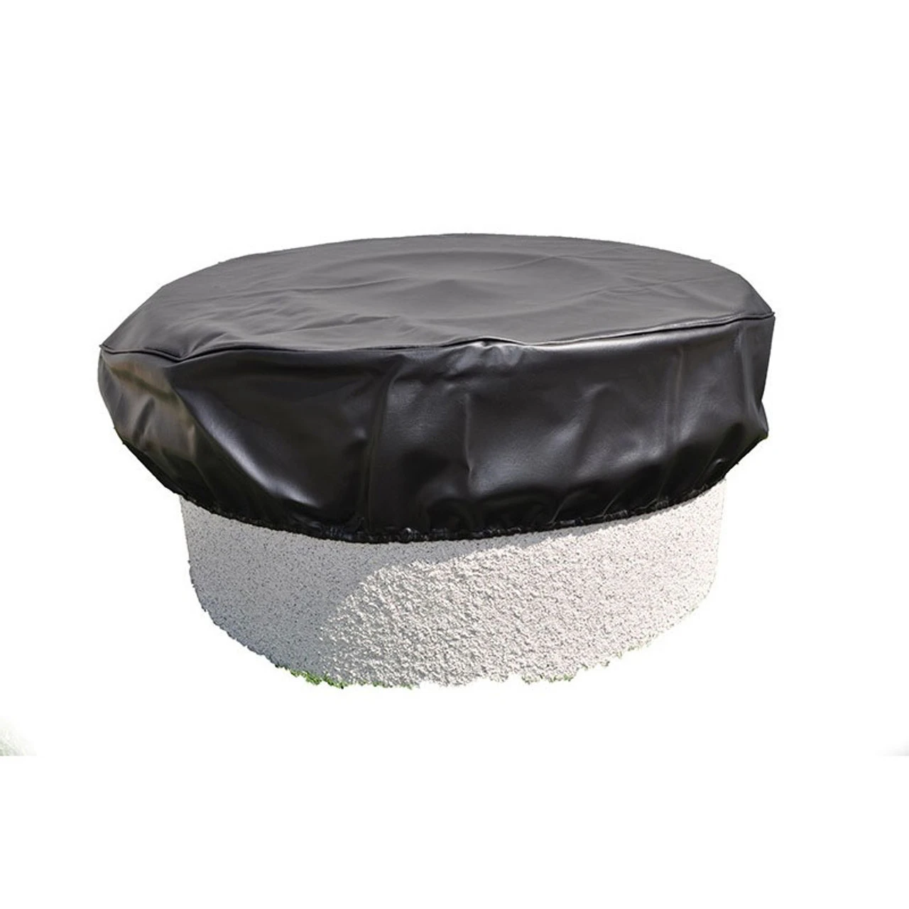 76 In Round Vinyl Fire Pit Cover - Fits 60in - 75 In Dia. 1 76 In Round Vinyl Fire Pit Cover - Fits 60in - 75 In Dia.