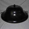HPC 32 Inch Black Finish Round Aluminum Firepit Cover