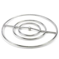 HPC 30" High Capacity Round Stainless Steel Outdoor Burner Kit Liquid Propane