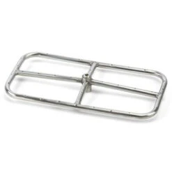 36" X 18" Fire Ring Series Rectangle Stainless Steel Fire Pit Burner Ring - HPC