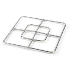 24" Fire Ring Series Stainless Steel Square Outdoor Burner Kit - HPC