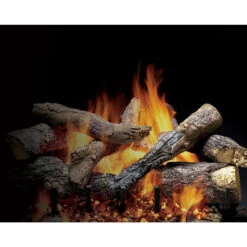 18" Grand Oak Log Set (3 Tier) | Majestic