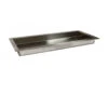 HPC 30 Inch Stainless Steel Firepit Rectangle Bowl Pan