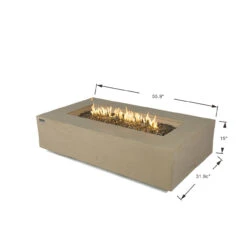 Elementi Plus Colorado Fire Table -Home Fire Pit GueN5J5Q 07707.1675377954