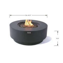 Elementi Plus Nimes Fire Table -Home Fire Pit HEhAMotQ 43470.1675375994