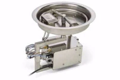 13" Round Bowl Pan Fire Pit Insert Hi/Lo – Electronic Ignition - HPC