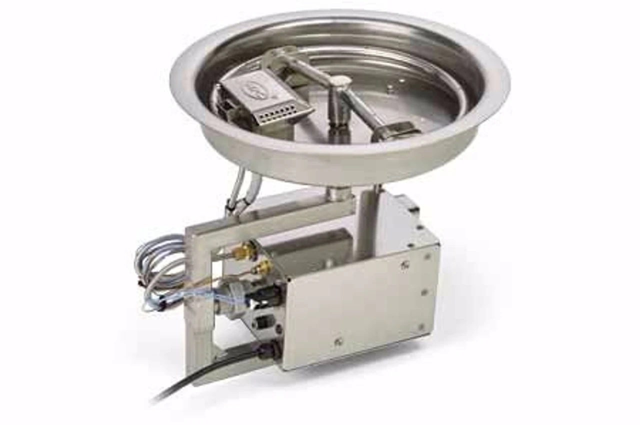 13" Round Bowl Pan Fire Pit Insert Hi/Lo – Electronic Ignition - HPC 1 13" Round Bowl Pan Fire Pit Insert Hi/Lo – Electronic Ignition - HPC