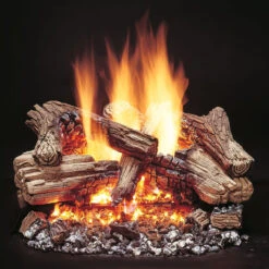 Duzy Gas Log Set 24"/18" (6-Piece Log Set) | Majestic