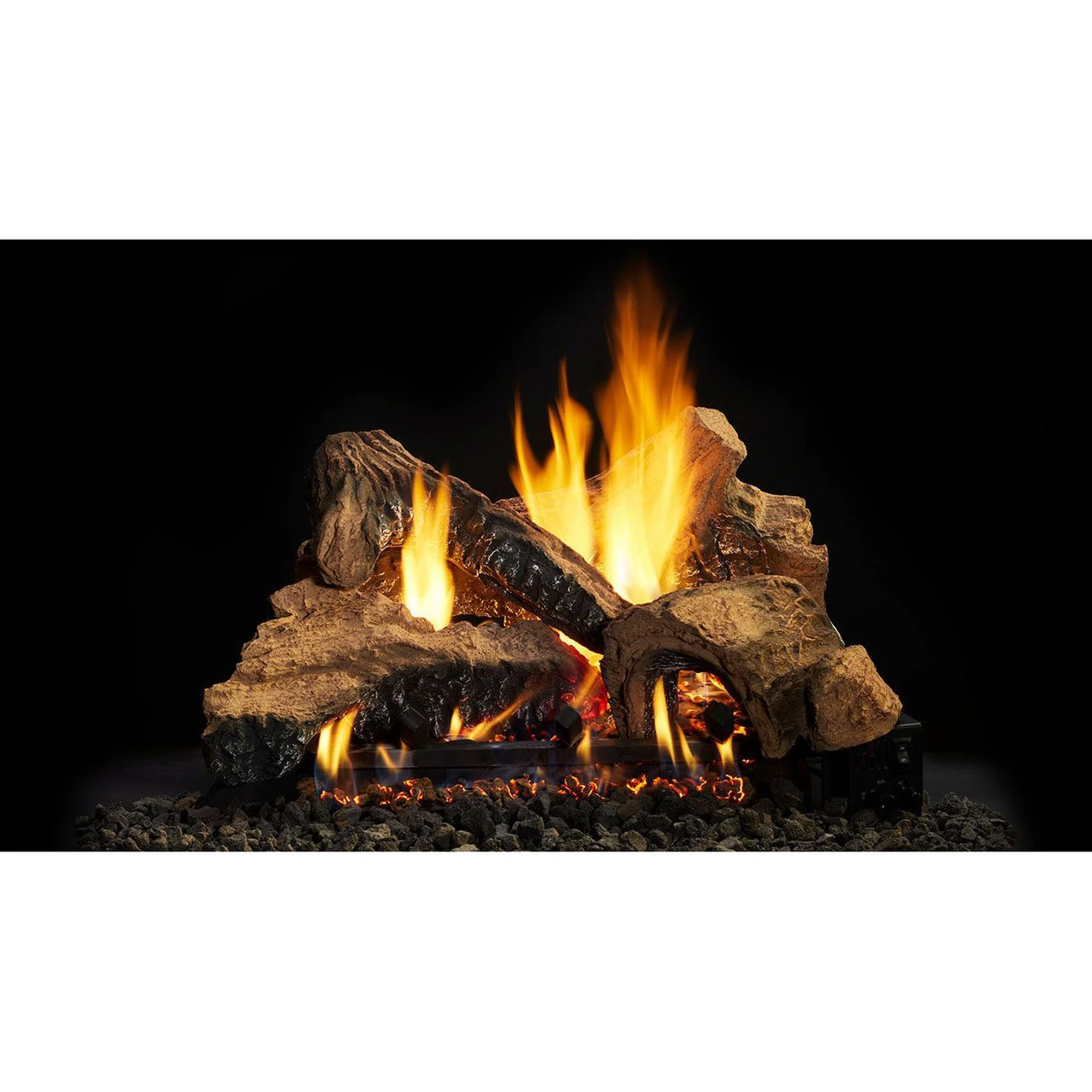 Duzy 2 Gas Log Set 18" Rear (4-Piece Log Set) | Majestic 1 Duzy 2 Gas Log Set 18" Rear (4-Piece Log Set) | Majestic