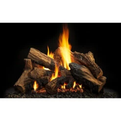 Duzy 5 Gas Log Set 24"/18" Rear (8-Piece Log Set) | Majestic