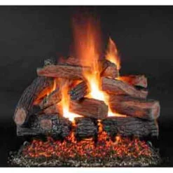 Rasmussen 60" TimberFire Ceramic Rear Log Set