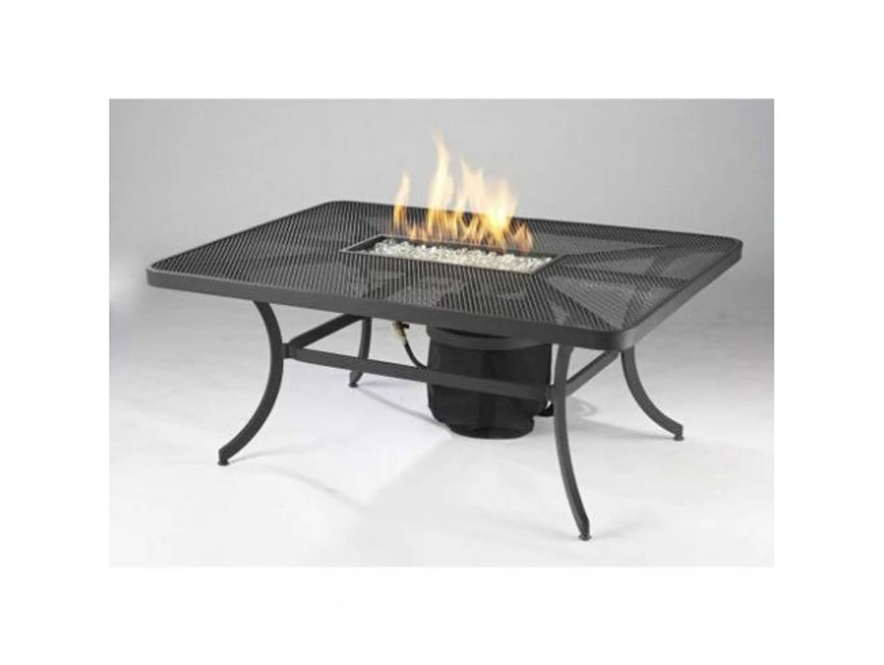 Outdoor Greatroom BI737 Crystal Fire Burner Pan - 7 X 37 Inch 2 Outdoor Greatroom BI737 Crystal Fire Burner Pan - 7 X 37 Inch - Image 2