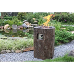 Modeno Basalt Column Fire Pit -Home Fire Pit NN4eZ3rQ 02213.1656422630