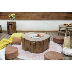 Elementi Manchester Fire Table 42" X 39" -Home Fire Pit OFG145RW Manchester Fire Table 3 72650.1675207278