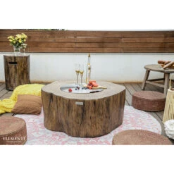 Elementi Manchester Fire Table 42" X 39" -Home Fire Pit OFG145RW Manchester Fire Table 4 19447.1675207278