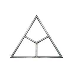 The Outdoor Plus Stainless Steel Triangle Gas Fire Pit Burner -Home Fire Pit OPT 3001C 48494.1600428032
