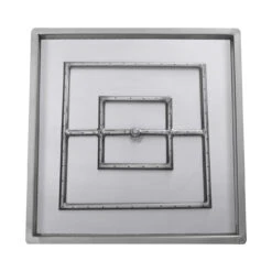 The Outdoor Plus Square Drop In Pan & Square Burner