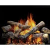 24" Match Light Outdoor Grand Oak Burner/Hearth Kit Log Set (3 Tier) | Majestic