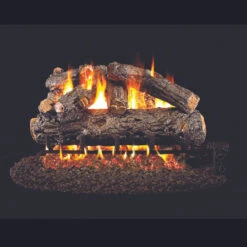 Real Fyre Rustic Oak Designer Gas Log Set - 16"
