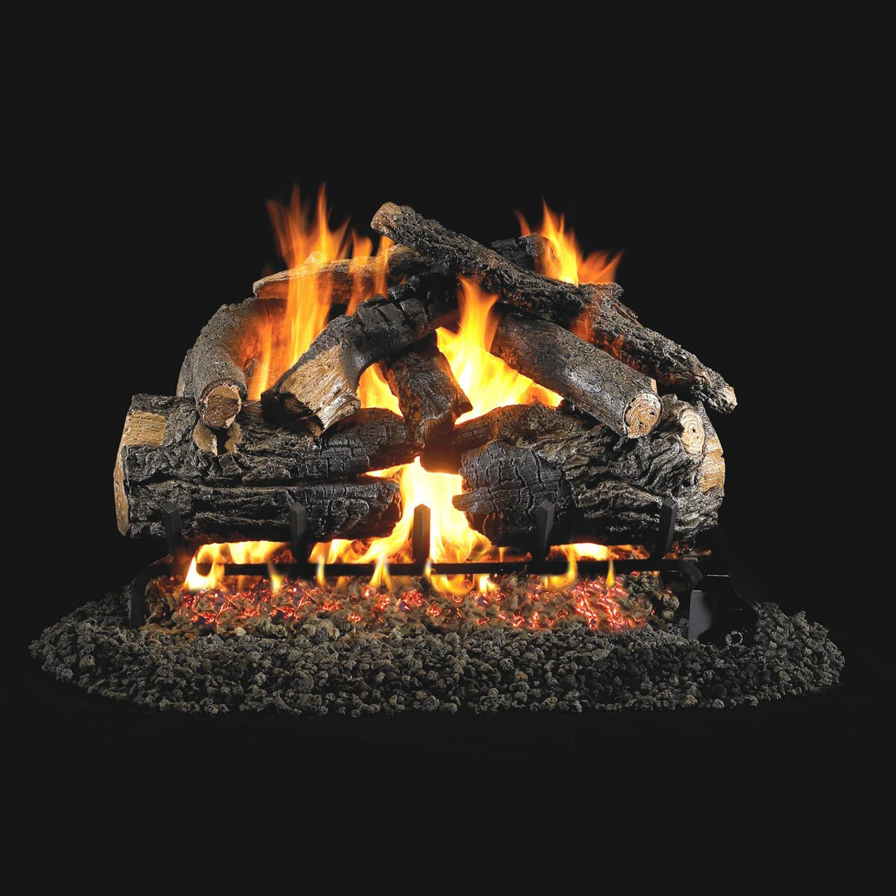 Real Fyre 24-inch Pioneer Oak Standard Gas Log Set 1 Real Fyre 24-inch Pioneer Oak Standard Gas Log Set